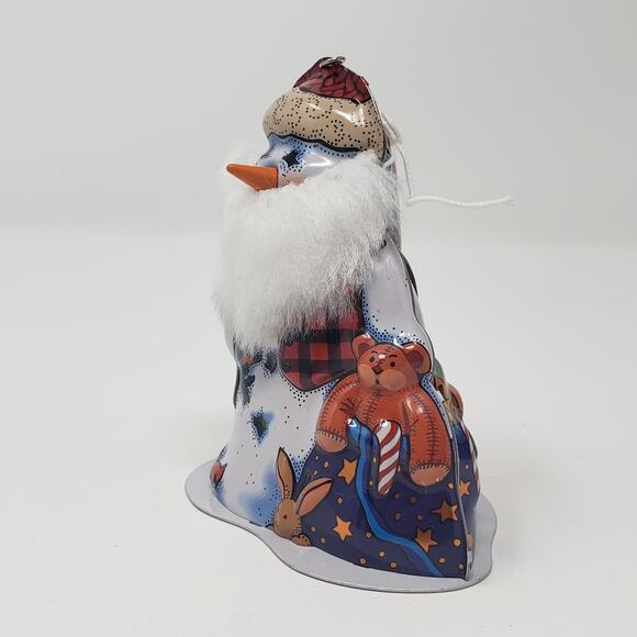 2000 Hallmark Cool Character Pressed Tin Keepsake Holiday Christmas Ornament - Picture 7 of 9